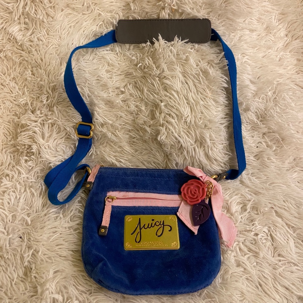 Juicy Couture Velour Crossbody Bag